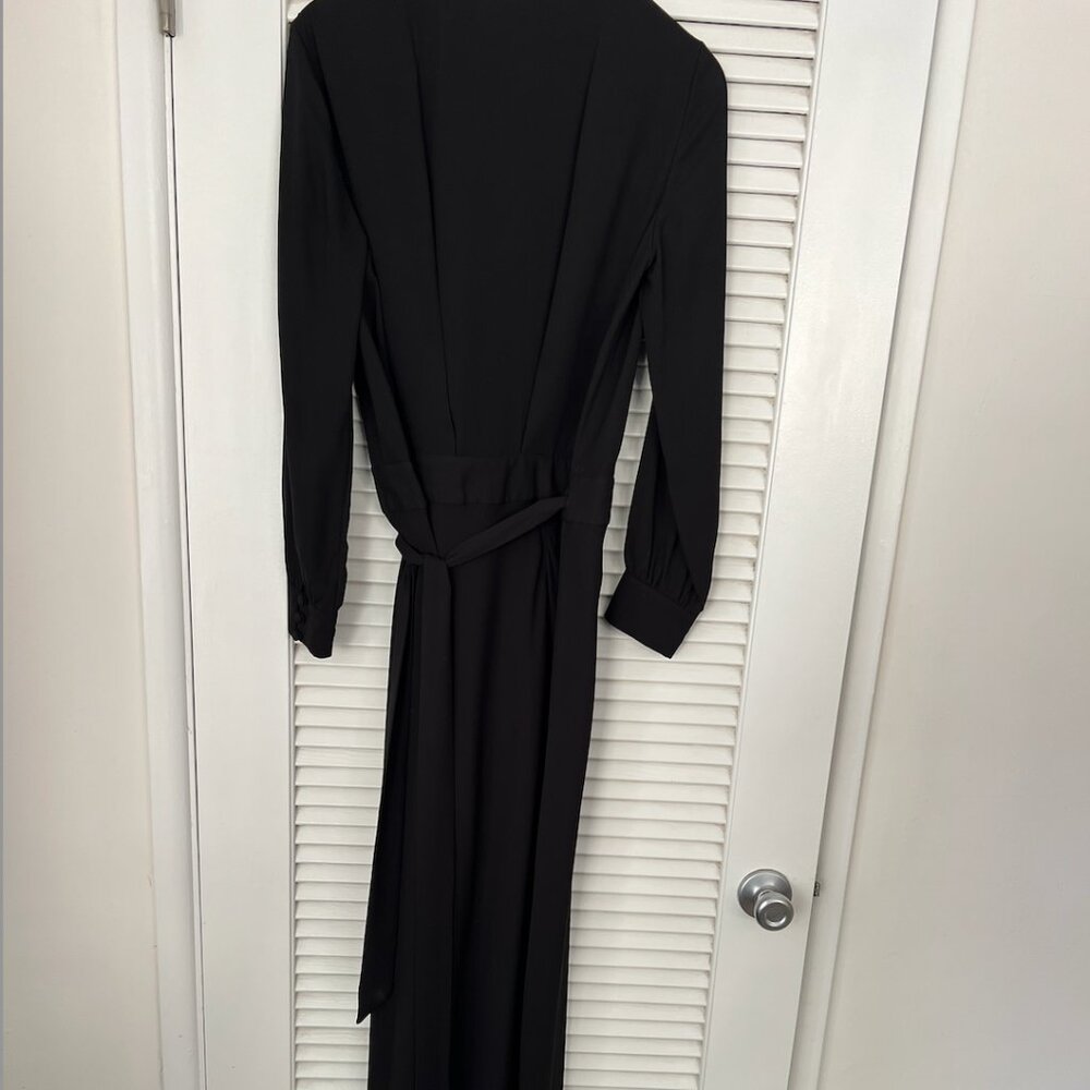 Fame and Partners Black Long sleeve dress